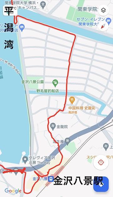 平潟湾to金沢八景駅