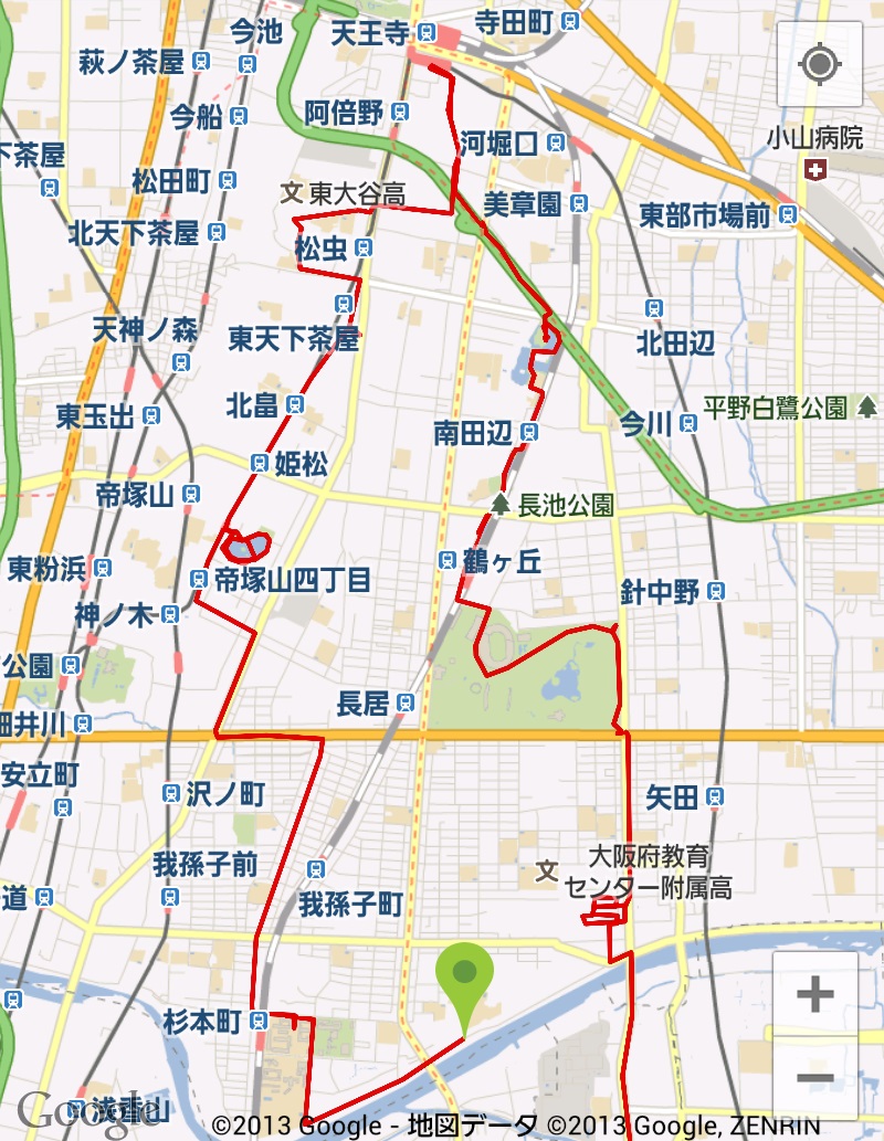 大阪市南部、歴史と公園めぐり